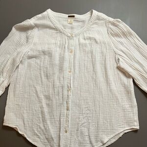Magaschoni White Organic Cotton Top